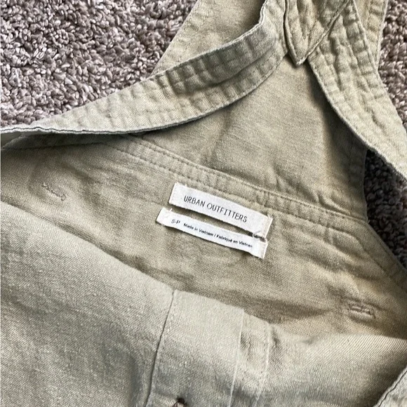 [Price Drop] Urban Outfitters shortall linen overall - Picture 2 of 4